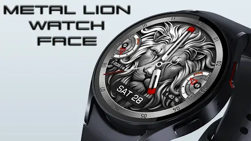 Скриншот 2 — Metal Lion Watch Face