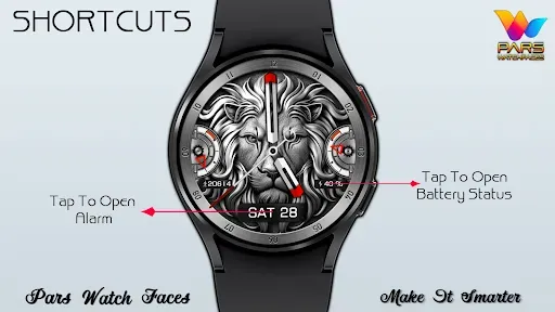 Скриншот 5 — Metal Lion Watch Face