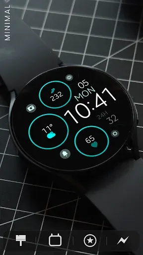 Скриншот 2 — Minimal Rose Gold Watch Face