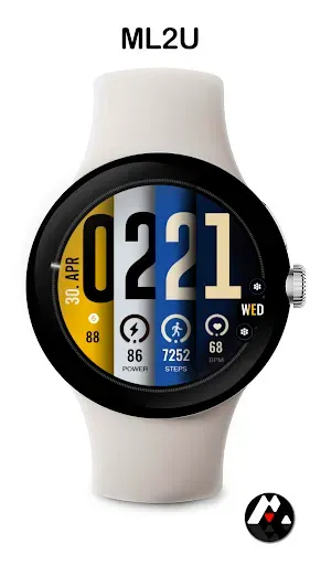 Скриншот 3 — ML2U 185 Watch Face