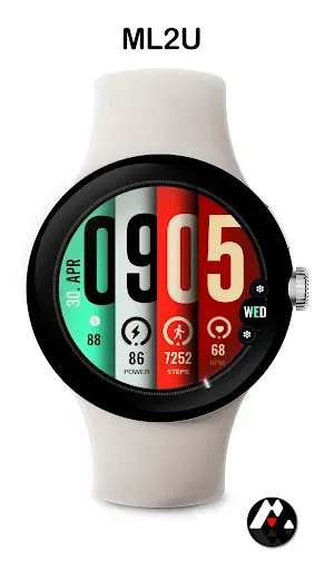 Скриншот 5 — ML2U 185 Watch Face
