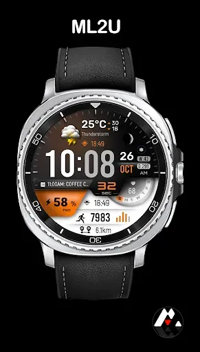 Скриншот 1 — ML2U 328 Watch Face