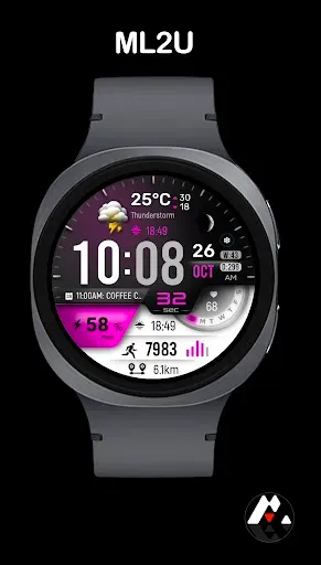 Скриншот 4 — ML2U 328 Watch Face