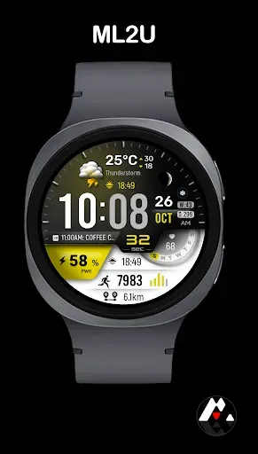Скриншот 5 — ML2U 328 Watch Face