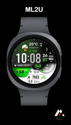 Скриншот 6 — ML2U 328 Watch Face
