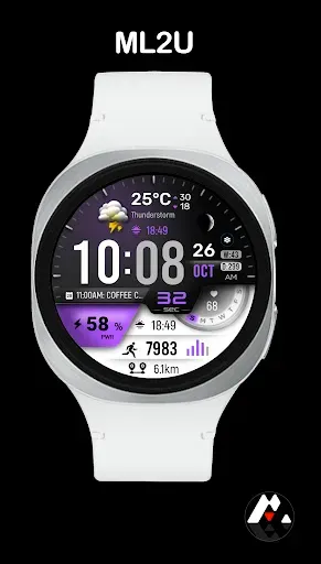 Скриншот 8 — ML2U 328 Watch Face