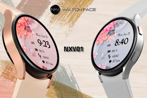 Скриншот 1 — NXV01 Flower bloom watch face