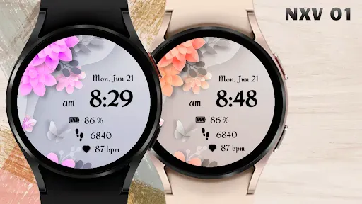Скриншот 3 — NXV01 Flower bloom watch face