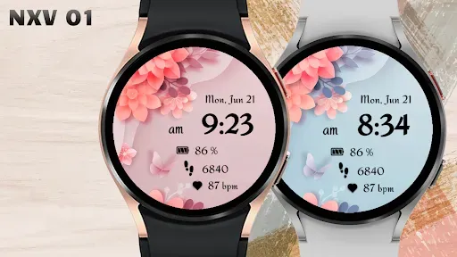Скриншот 4 — NXV01 Flower bloom watch face