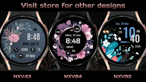 Скриншот 7 — NXV01 Flower bloom watch face