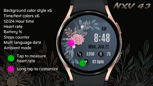 Скриншот 3 — NXV43 Elegant Watch Face