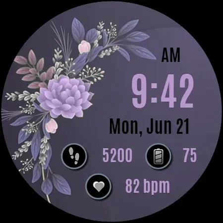 Скриншот 7 — NXV43 Elegant Watch Face