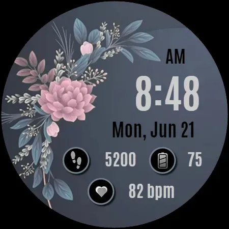 Скриншот 8 — NXV43 Elegant Watch Face