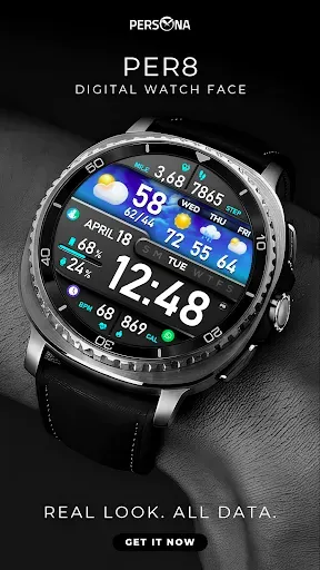 Скриншот 1 — PER8 Digital Watch Face