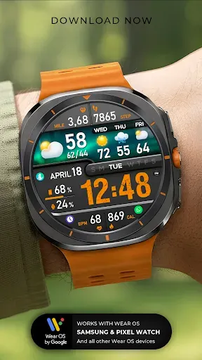 Скриншот 6 — PER8 Digital Watch Face