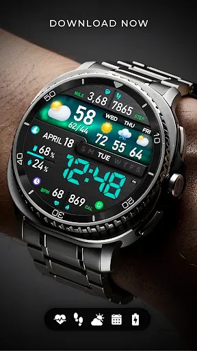 Скриншот 7 — PER8 Digital Watch Face