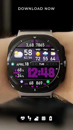 Скриншот 8 — PER8 Digital Watch Face