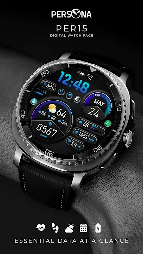 Скриншот 1 — PER15 Sport Digital Watch Face