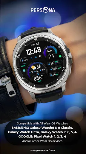 Скриншот 5 — PER15 Sport Digital Watch Face