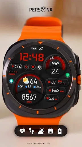 Скриншот 7 — PER15 Sport Digital Watch Face