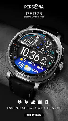 Скриншот 1 — PER23 Digital Watch Face