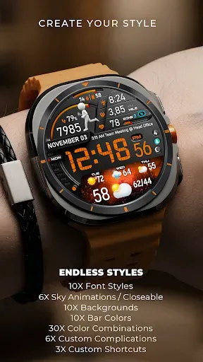 Скриншот 3 — PER23 Digital Watch Face