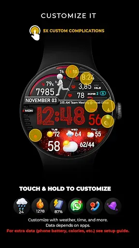 Скриншот 5 — PER23 Digital Watch Face