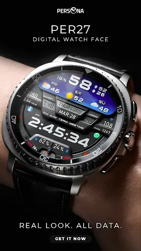 Скриншот 1 — PER27 Digital Watch Face