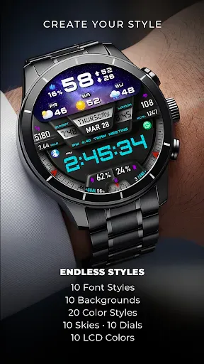 Скриншот 2 — PER27 Digital Watch Face