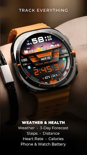 Скриншот 3 — PER27 Digital Watch Face