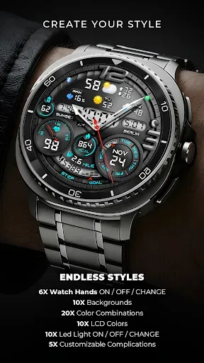 Скриншот 2 — PER32 Ultra Hybrid Watch Face