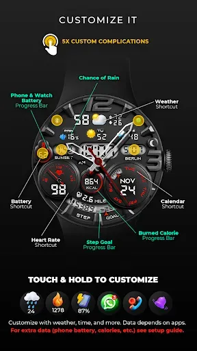 Скриншот 5 — PER32 Ultra Hybrid Watch Face