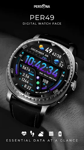 Скриншот 1 — PER49 Digital Watch Face