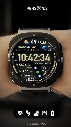 Скриншот 6 — PER49 Digital Watch Face