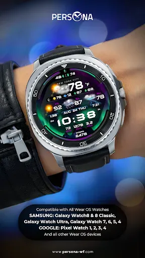 Скриншот 5 — PER58 Weather WatchFaceDigital