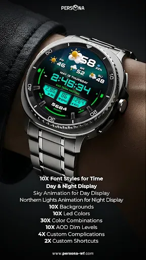 Скриншот 3 — PER60 Extreme Watch Face