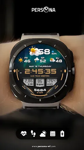 Скриншот 6 — PER60 Extreme Watch Face