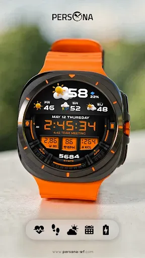 Скриншот 7 — PER60 Extreme Watch Face