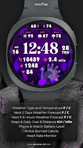 Скриншот 3 — PER62 Thanksgiving Watch Face