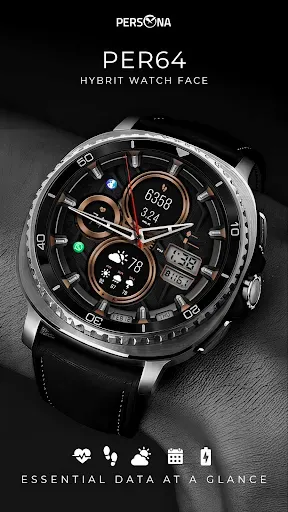 Скриншот 1 — PER64 Hybrid Watch Face