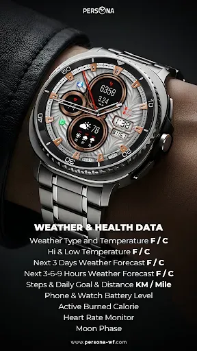 Скриншот 3 — PER64 Hybrid Watch Face