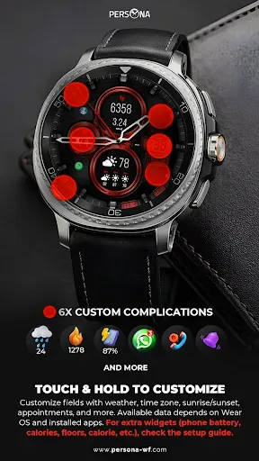 Скриншот 4 — PER64 Hybrid Watch Face