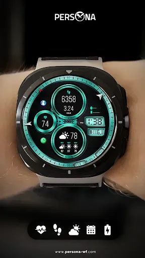 Скриншот 6 — PER64 Hybrid Watch Face