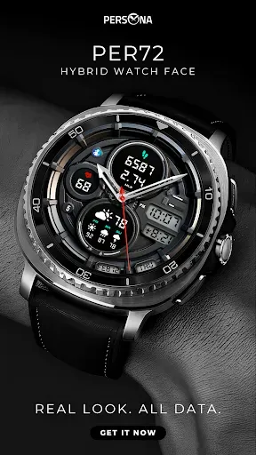 Скриншот 1 — PER72 Hybrid Watch Face