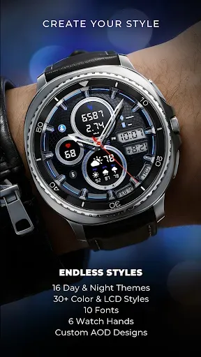 Скриншот 2 — PER72 Hybrid Watch Face