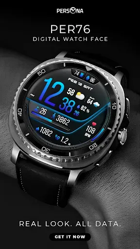 Скриншот 1 — PER76 Digital Watch Face