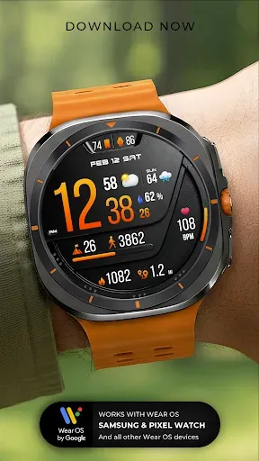Скриншот 6 — PER76 Digital Watch Face