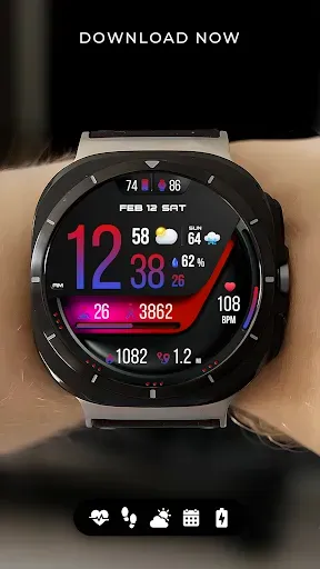 Скриншот 8 — PER76 Digital Watch Face