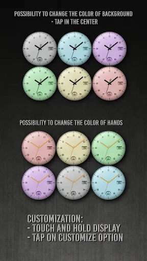 Скриншот 2 — PW19 Analog Watch Face