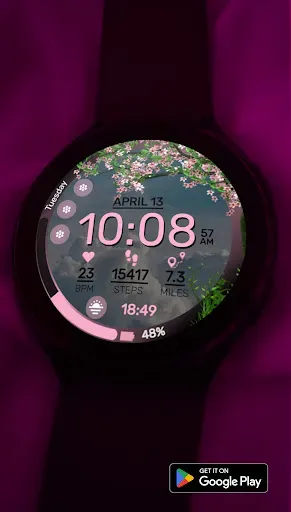 Скриншот 1 — rens watchface09